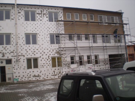 Zateplenie -postavenie lešenia